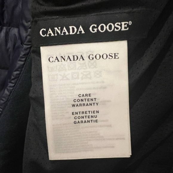 Canada Goose Men’s Hybridge Lite Hoody Atlantic Navy Blue Size 2XL - Picture 6 of 12